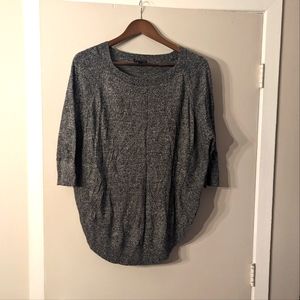 gray warm sweater Expres